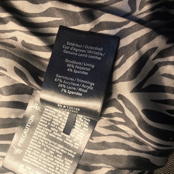 Aritzia Mackage Lamb Leather Brown Jacket - Picture 7 of 7